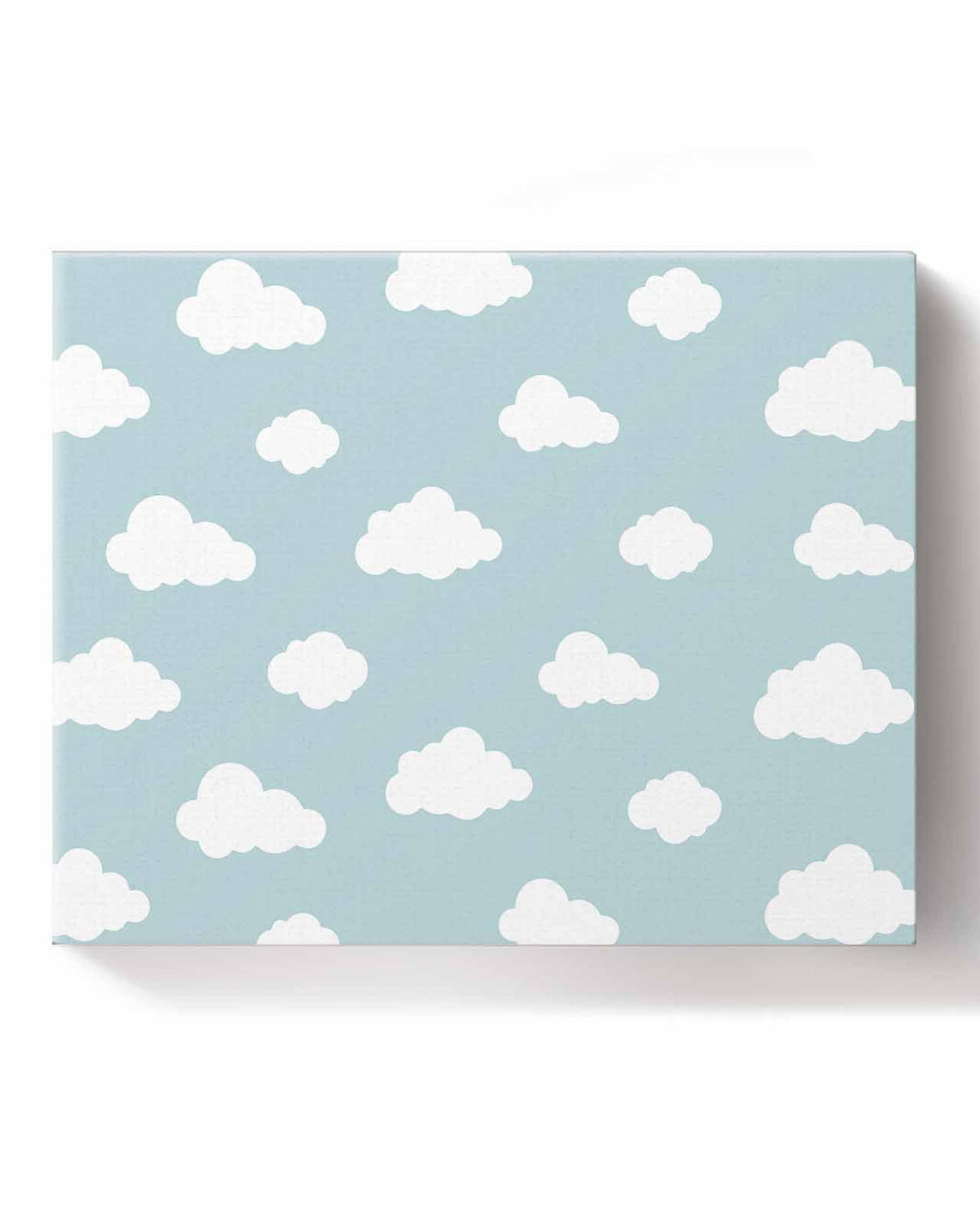 Zoileodpish Clouds Paint by Numbers Blue Sky Painting on Canvas Kit for Adults Beginners with Wooden Frame Easy to Paint DIY for Home Wall Decor Gift, 16" Wx12 L Zoileodpish