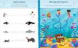 Ocean Animals Preschool Activity Book: 75 Games to Learn Letters, Numbers, Colors, and Shapes (School Skills Activity Books) Callisto Kids