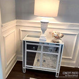Ekena Millwork PNL16X20AS-02 16"W x 20"H x 1/2"P Ashford Molded Scalloped Wainscot Wall Panel Ekena Millwork