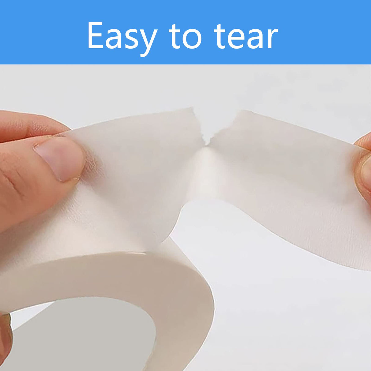 Lazybug studio Masking Tape 1 inch 12 Pack, Adhesive Painting Tape Bulk for General Purpose Use, 1 inch x 55 Yards x 12 Rolls, 660 Yards in Total Lazybug studio