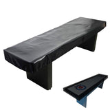 COOSOO Shuffleboard Table Cover Waterproof Outdoor 9FT 12FT 14 FT Shuffleboard Table Cover Weather Resistant Dustproof Furniture Protective Black COOSOO