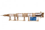 Generic Mechanical U-Gears Wooden 3D Puzzle Model NASA Saturn V Model kit Construction Set Generic
