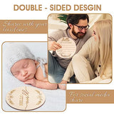 Ouligay Baby Announcement Sign Newborn Announcement Sign Baby Name Announcement Sign Personalized Baby Announcement Sign Wooden Baby Name Sign Ouligay