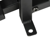 Outsunny 6' Metal Arch Backyard Garden Bridge with 660 lbs. Weight Capacity, Safety Siderails, Vine Motifs, & Easy Assembly for Backyard Creek, Stream, Pond, Black Outsunny