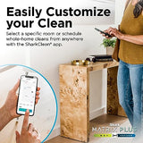 Shark Matrix Plus 2in1 Robot Vacuum & Mop with Sonic Mopping, Matrix Clean, Home Mapping, HEPA Bagless Self Empty Base, CleanEdge, for Pet Hair, WiFi, Black/Mocha, AV2630WA Shark