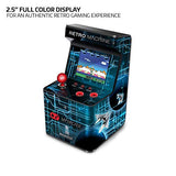 My Arcade Retro Machine Playable Mini Arcade: 200 Retro Style Games Built In, 5.75 Inch Tall, Powered by AA Batteries, 2.5 Inch Color Display, Speaker, Volume Control dreamGEAR