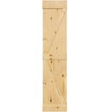 Barn Door KD Pine K-Bar 84 in x 18 in. x 1.375 in Kimberly Bay