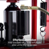 SUNEX TOOLS 5720AH Fully-Welded Air/Hydraulic Shop Press, 20 Tons Sunex Tools