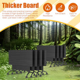 Modular Conference Table,Flip Top Mobile Meeting Table with Wheels,Folding Conference Room Tables,Modern Stackable Training Seminar Tables for Classroom,Meeting Room & Executive Room (6, D, 70.8in) MSFDC