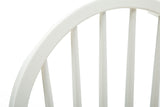 Boraam Farmhouse Dining Chairs, Set of 2-White/Natural Boraam