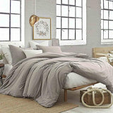 KimLuxz Tan Comforter King Size, 3 Piece Dark Khaki Soft Modern Bedding Set, Lightweight Taupe All Season Microfiber Down Alternative Bed Comforter with 2 Pillow Shams for Women Men KimLuxz