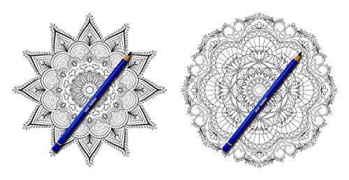 The Art of Mandala: Adult Coloring Book Featuring Beautiful Mandalas Designed to Soothe the Soul KAVNLON