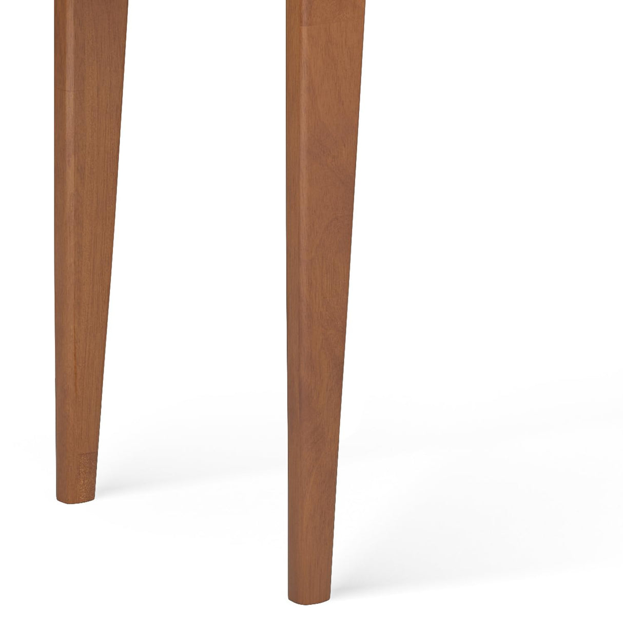 SIMPLIHOME Harper SOLID HARDWOOD 54 Inch Wide Mid Century Modern Console Sofa Table in Teak Brown, for The Living Room Entryway and Bedroom SIMPLIHOME