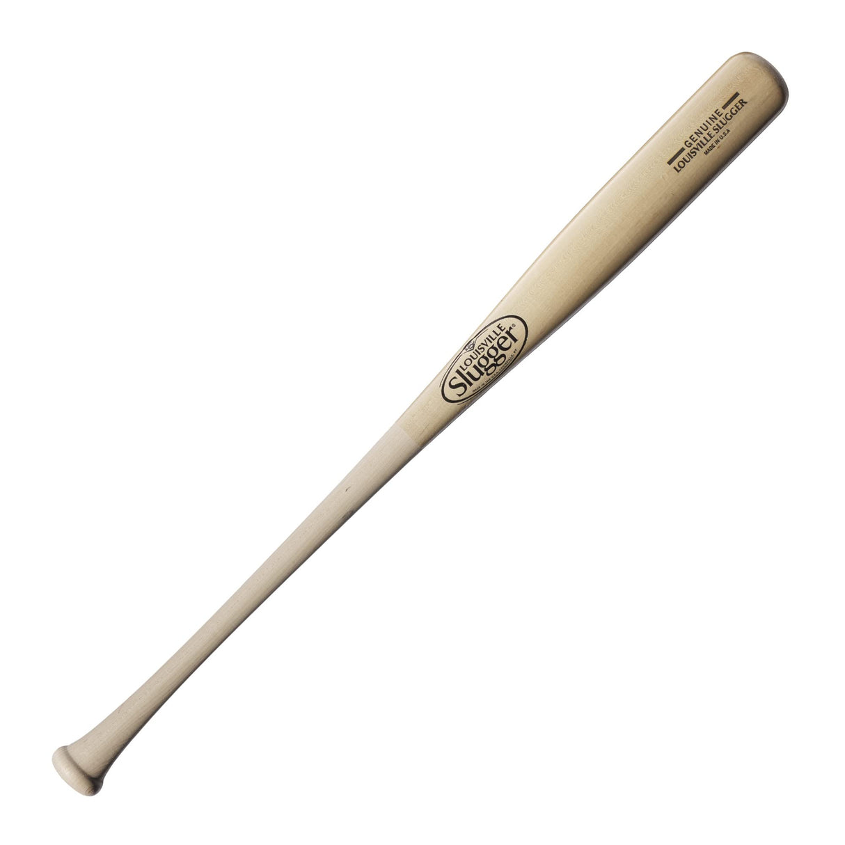 Louisville Slugger Genuine Mix Unfinished Natural Clear Baseball Bat - 33 Louisville Slugger