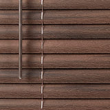 Achim Home Furnishing Cordless GII Luna 2" Slat Mahogany Venetian Window Blinds 39" W x 64" L PowerSellerUSA