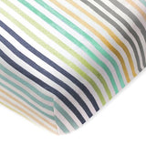 HonestBaby Unisex-Baby Fitted Crib Sheets Set Standard Mattress, 100% Organic Cotton Baby Boys, Girls, Neutral, 1 Pack - Dark Navy, One Size HonestBaby