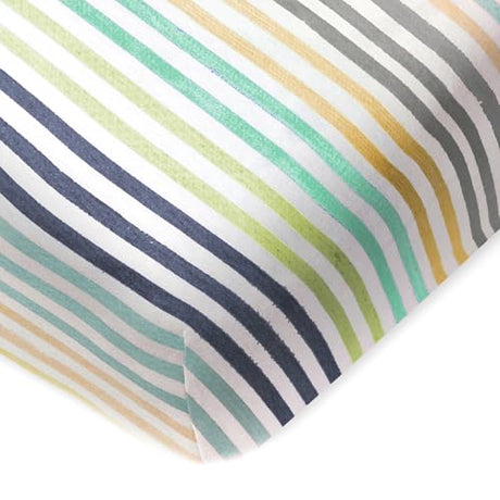HonestBaby Unisex-Baby Fitted Crib Sheets Set Standard Mattress, 100% Organic Cotton Baby Boys, Girls, Neutral, 1 Pack - Dark Navy, One Size HonestBaby