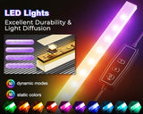 ODK 53" L Shaped Gaming Desk with Hutch & Headphone Hook, Corner Computer Table with Storage Shelves for Home Office, Black ODK