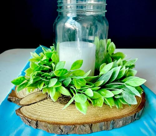 Rustic Wood Slices Set of (14) 9-10 inch Wood Slices! Wood Slices for centerpieces, Natural Wood Slices, Large Wood Slices (14) Rustic Wood Slices Inc.