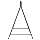Outsunny Metal Porch Swing Stand, Heavy Duty Swing Frame, Hanging Chair Stand Only, 528 LBS Weight Capacity, for Backyard, Patio, Lawn, Playground, Black Outsunny