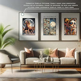 JigWall - 500 Pieces Magnetic Jigsaw Puzzles with a Magnetic Puzzle Board Included - Hard Puzzles for Adults - Art Wall Decor - Unique Gift & Difficult Puzzle - Premium Quality - Jeramondo Djeriandi JigWall