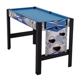 Triumph 13-in-1 Combo Game Table Includes Basketball, Table Tennis, Billiards, Push Hockey, Launch Football, Baseball, Tic-Tac-Toe, and Skee Bean Bag Toss Triumph Sports