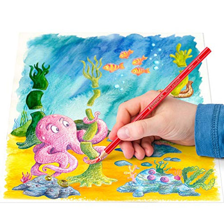 Staedtler Watercolor Pencils, Box of 36 Colors (14410ND36) STAEDTLER