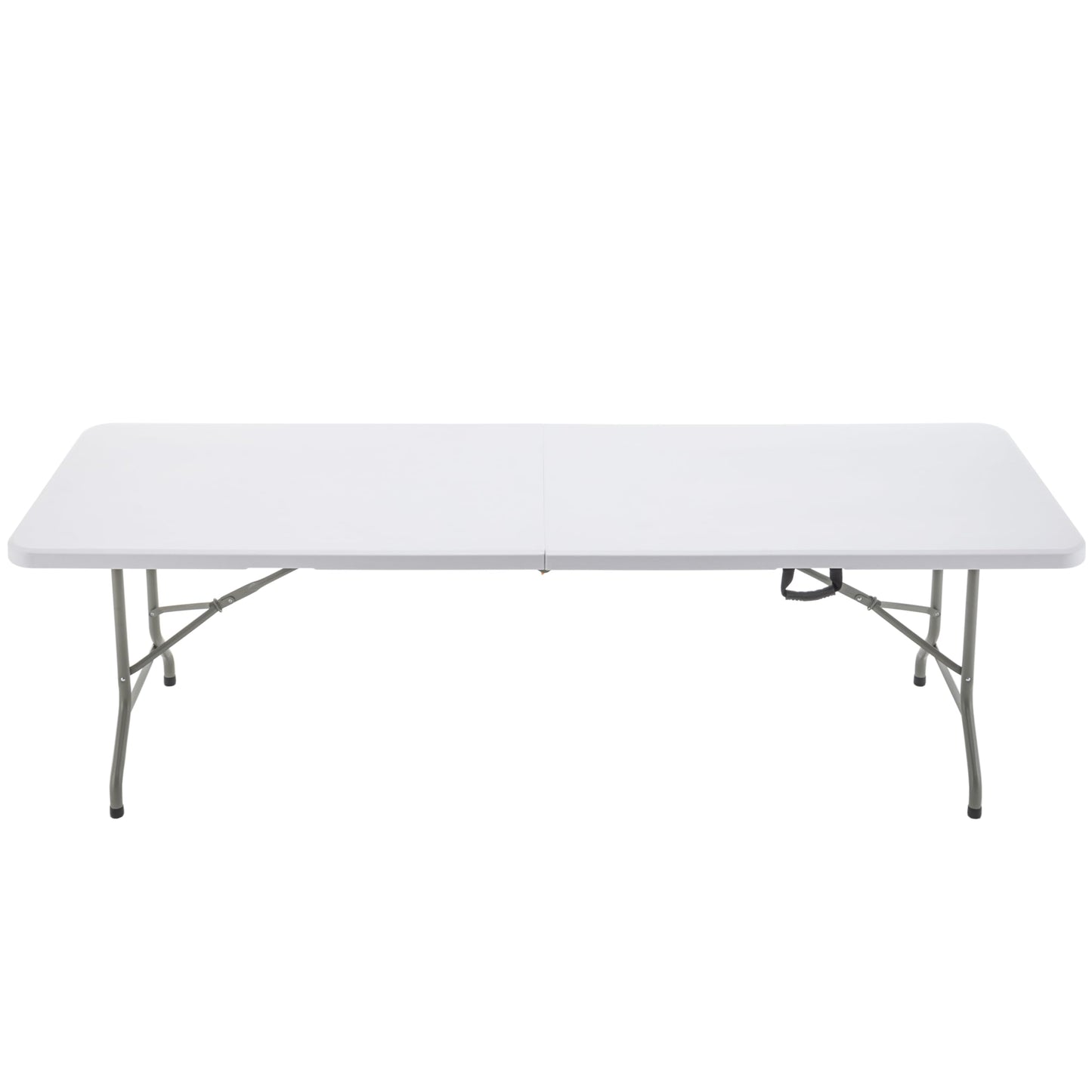 BTEXPERT 8-Foot-96 long White Plastic Folding Table Portable 30" Wide, 29" High, Indoor Outdoor Events Banquet Dining Party Patio, One - WoodArtSupply