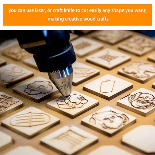28 PCS Basswood Sheets - 4 x 6 x 1/16 Inch Thin Unfinished Craft Wood Pieces for DIY Projects, Model Making, Drawing, and Engraving SOKOSEY