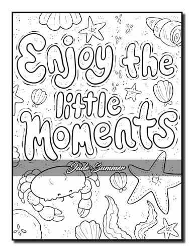 Positive Quotes: An Inspirational Coloring Book for Adults, Teens, and Kids with Positive Affirmations, Motivational Sayings, and More! (Inspirational Coloring Books) WoodArtSupply