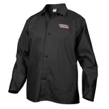 Lincoln Electric KH808L Black Large Flame-Resistant Cloth Welding Jacket Lincoln Electric