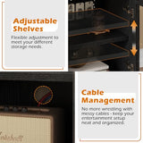 oneinmil 90" Fireplace TV Stand, 60 Inch Smart Fireplace & Modern Entertainment Center, Fire Place TV Console with WI-FI Enabled for TVs Up to 100", TV Stands for Living Room, Black oneinmil