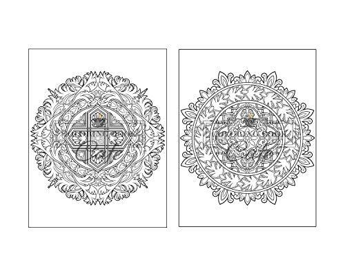 125 Mandalas: An Adult Coloring Book Featuring 125 of the World’s Most Beautiful Mandalas for Stress Relief and Relaxation Independently Published Iaerlllt