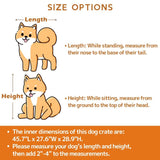 Huddycove 48inch Heavy Duty Dog Crate Compatible with Optional Divider, Extra Large Kennel for High Anxiety Dogs, Indestructible Pet Cage Indoor, Double Dog Crate for 2 Small Dogs Huddycove