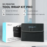 Creality 3D Printer Tool kit, 74 Pcs 3D Printer Accessories for 3D Printer Tool Wrap Kit Pro Contain Nozzle Cleaners, Multi-Functional Screwdrivers and Wrenches, Deburring Tools and Storage Bag Wolias