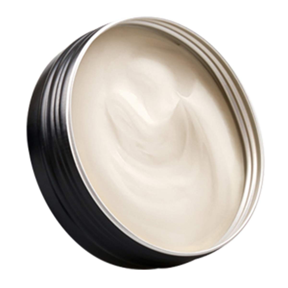 Foraineam 48 Pack 1 oz. Aluminum Round Lip Balm Tin Containers with Screw Lid - Metal Storage Travel Tins Matte Black Empty Tin Jars Foraineam