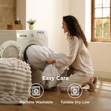 Bedsure King Comforter Set, Dark Red Soft Prewashed Bedding for All Seasons, 3 Pieces GentleSoft™ Bed Set, 1 Lightweight Comforter (104"x90") and 2 Pillowcases (20"x36")