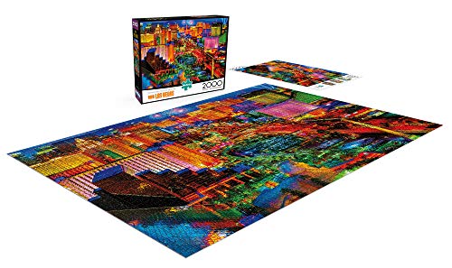 Buffalo Games - Viva Las Vegas - 2000 Piece Jigsaw Puzzle - WoodArtSupply