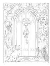 Creative Haven Witchcraft Coloring Book: Spellbinding Designs (Adult Coloring Books: Fantasy) WoodArtSupply