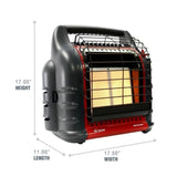 Mr. Heater 18,000 BTU Portable Propane Big Buddy Heater - Mass and CA Version Mr. Heater