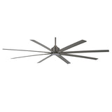 MINKA-AIRE F896-84-SI Xtreme H2O 84 Inch Outdoor Ceiling Fan with DC Motor, Gray Smoked Iron Finish MINKA-AIRE