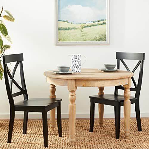 Homestyles Blair Black Dining Chairs, Set of 2 - WoodArtSupply