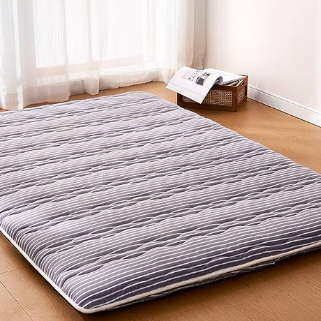 jzbearapt Premium Foam Japanese Floor Mattress Futon Mattress,100% High Density Comfortable Foam,Thicken Tatami Mat Sleeping Pad,Portable Kids Adults Sleeping Mats for Guest Room, Dormitory jzbearapt