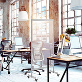 Global Industrial Clear Mobile Divider, Acrylic, 30" W x 60" H Global Industrial