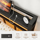 Maliacife Twin Bed Frame with Headboard,Single Bed Frame with Charging Station and LED Lights,Metal Platform Bed Twin Sizes,No Box Spring Needed,Easy Assembly,Black (Black, Twin) Maliacife