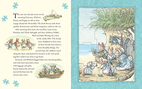 The Brambly Hedge Jigsaw Book: This fantastic new illustrated puzzle book takes readers through the seasons and includes the classic story! The perfect gift for kids!