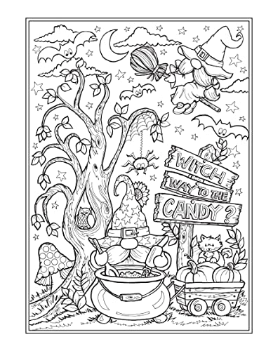 Creative Haven Autumn Harvest Coloring Book (Adult Coloring Books: Seasons) WoodArtSupply
