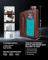SUNLU Upgraded 2KG ABS Like Resin with Enhanced Strength and Toughness, High Compatibility 3D Printer Resin, 2000G Grey