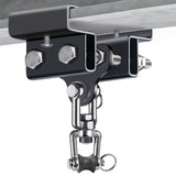 Dolibest Heavy Bag Mount, Punching Bag Hanger, I Beam Hanger, Heavy Bag Hanger for Punching Bag Accessories, Punching Bag Bracket, Beam Hanger with Swivel Hook, Ceiling Mount for Boxing Bag Dolibest