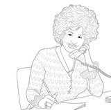 Be a Diamond: Decades of Dolly Parton's Style (An Unofficial Coloring Book) (Dover Adult Coloring Books) WoodArtSupply